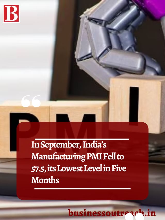 In September Indias Manufacturing PMI Fell To 57 5 Its Lowest Level