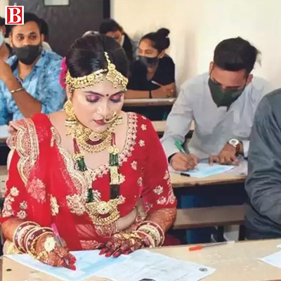 Rajkot bride puts studies over the wedding, appears for university exam first