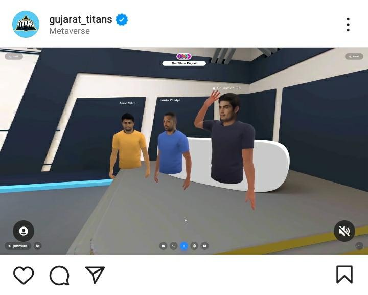  Titans are first Indian team to present Metaverse in IPL 2022
