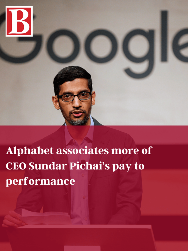 Alphabet Associates More Of Ceo Sundar Pichais Pay To Performance Business Outreach