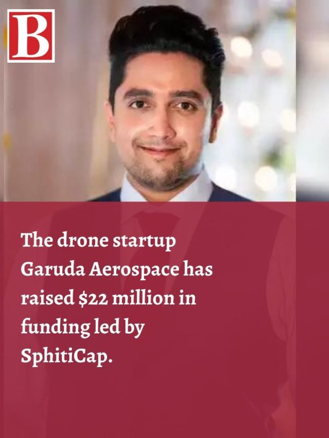 The Drone Startup Garuda Aerospace Has Raised $22 Million In Funding ...