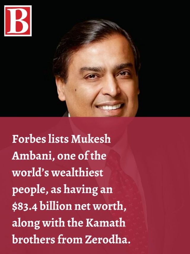 Forbes Lists Mukesh Ambani, One Of The World’s Wealthiest People, As ...