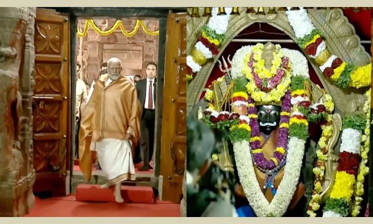Modi Pays a Visit to the Historic Ramayana Location
