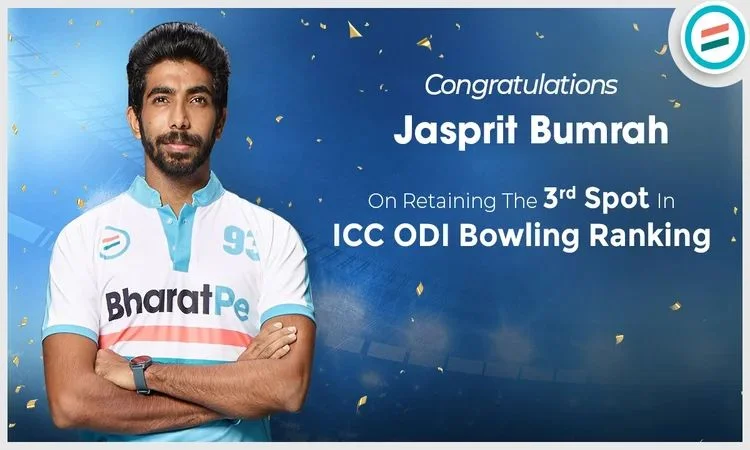 bharatpe  jasprit bumrah