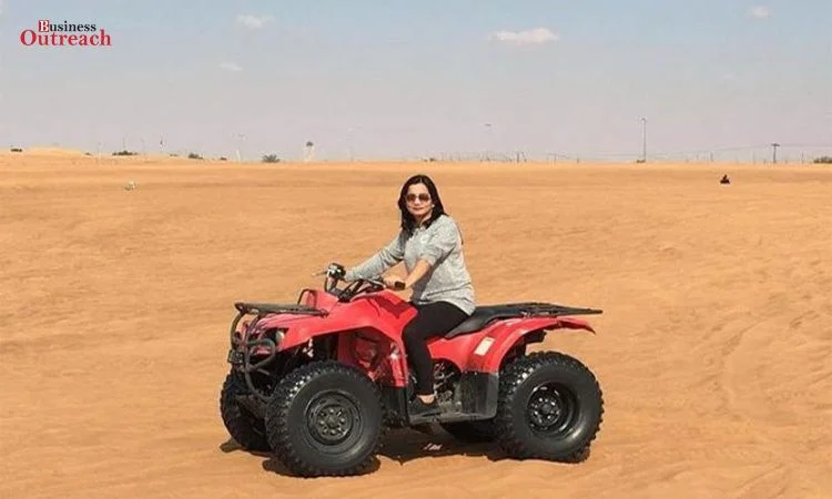 Quad Biking in the Desert