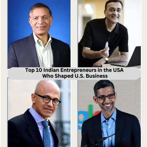 Top 10 Indian Entrepreneurs Who Made It Big in the USA-thumnail