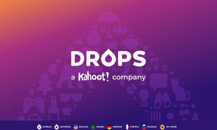 drops- one of the language learning apps