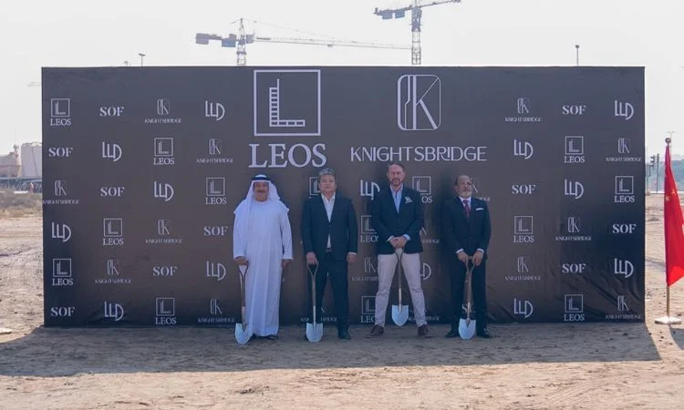 leos developments breaks ground on knightsbridge