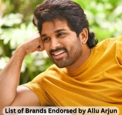 List of Brands Endorsed by Allu Arjun-thumnail