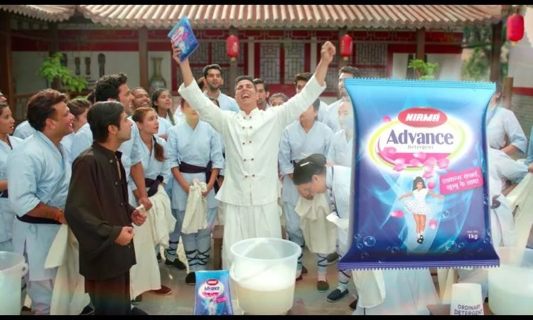 nirma- brand endorsed by akshay kumar