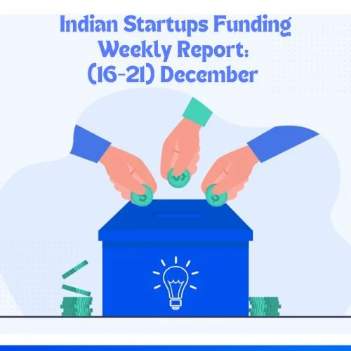 Indian Startups Funding Weekly Report: (16-21) December -thumnail