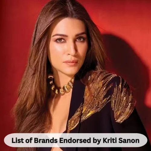 List of Brands Endorsed by Kriti Sanon-thumnail