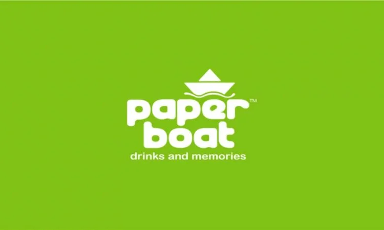 paper boat  minimalist advertising