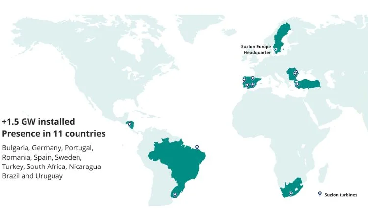 suzlon's global reach