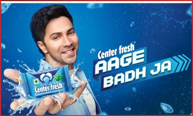 center fresh- brands endorsed by varun dhawan