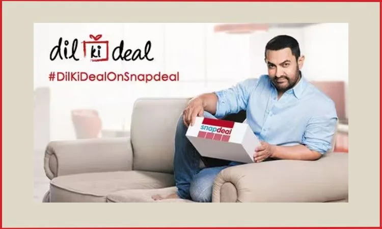 snapdeal brands endorsed by aamir khan