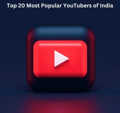 Top 20 Most Popular YouTubers of India 2025-thumnail