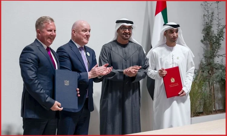 uae and new zealand sign