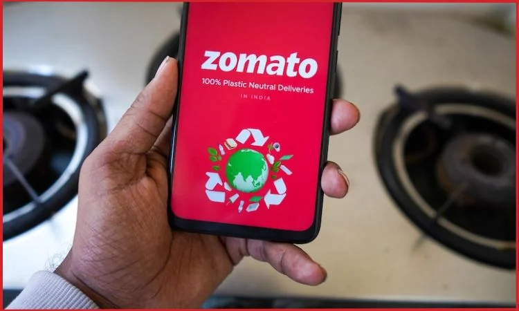 zomato's shares plummets